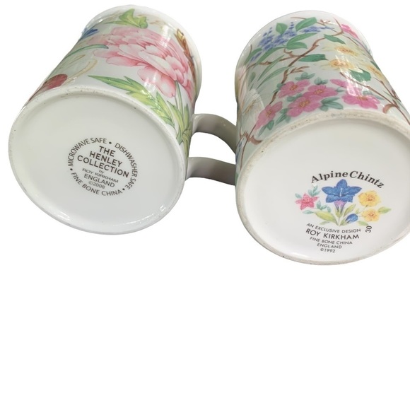 Floral Chintz Coffee Cup Set - Picture 7 of 10